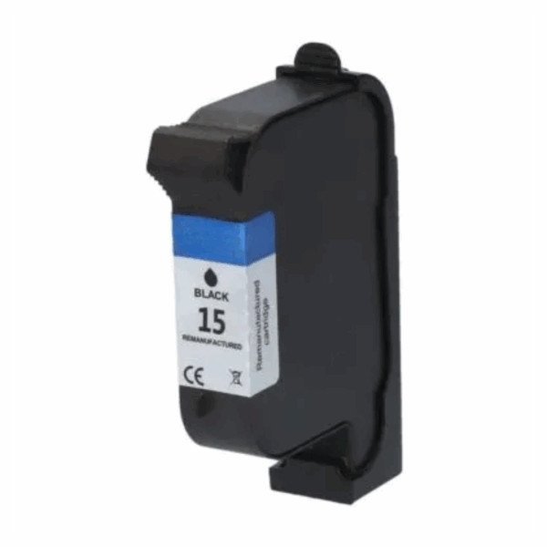 Huismerk HP 15 (C6615DE) Inktcartridge Zwart