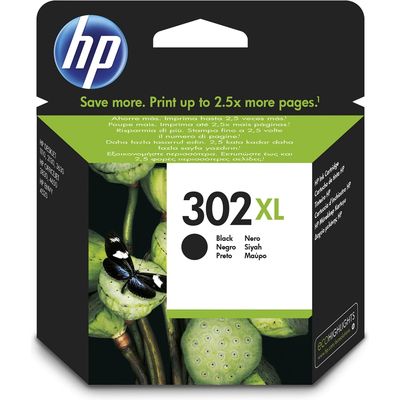 HP 302XL (F6U68AE) Inktcartridge Zwart Hoge capaciteit