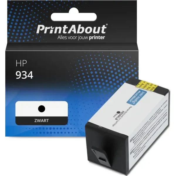 HP 934 (C2P19AE) Inktcartridge Zwart