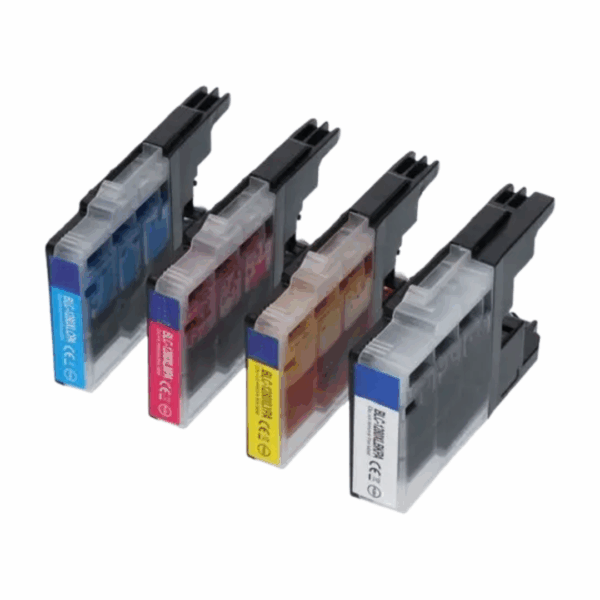 Huismerk Brother LC-1280XLVALBP Inktcartridge 4-kleuren Multipack Hoge capaciteit
