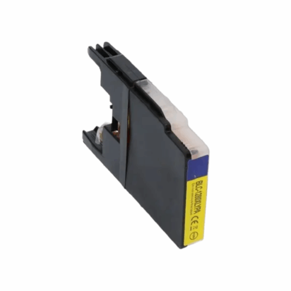 Huismerk Brother LC-1240Y Inktcartridge Geel