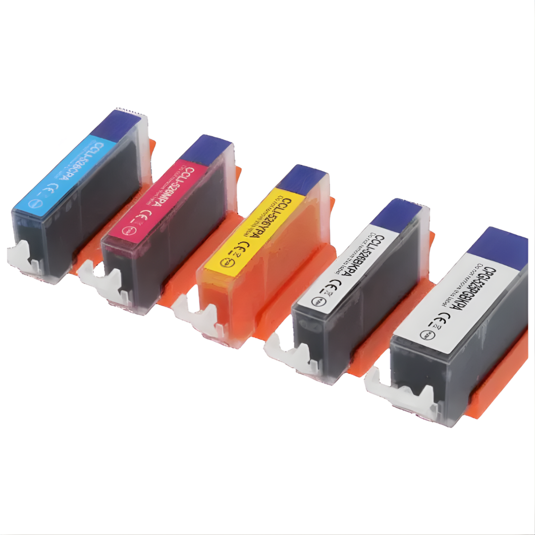 Huismerk Canon CLI-526BK Inktcartridge 5-kleuren Multipack Huismerk Canon CLI-526BK Inktcartridge 5-kleuren Multipack
