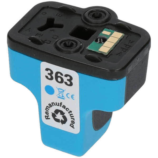 Huismerk HP 363 (C8771EE) Inktcartridge Cyaan