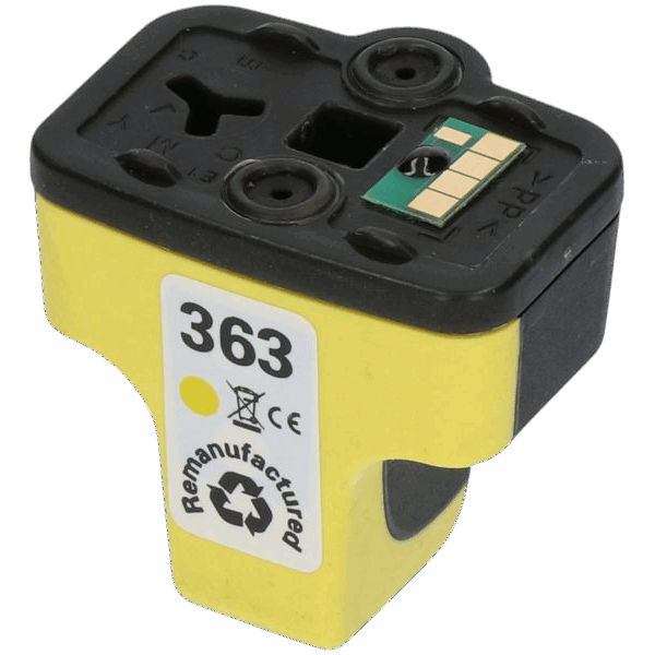 Huismerk HP 363 (C8773EE) Inktcartridge Geel