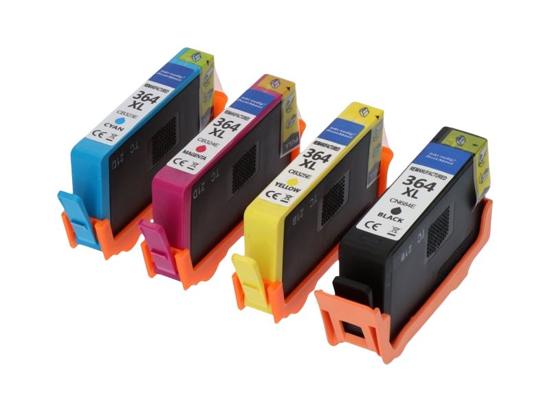 Huismerk HP 364XL (N9J74AE) Inktcartridge 4-kleuren Multipack Hoge capaciteit (5)