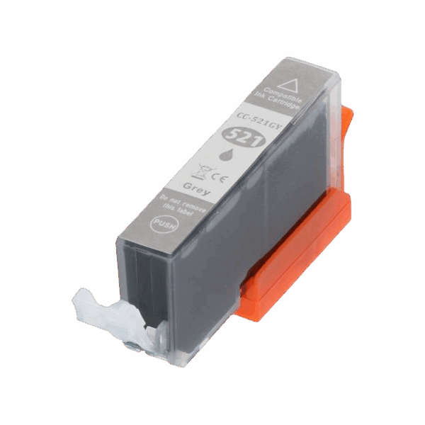 Huismerk Canon CLI-521GY Inktcartridge Grijs