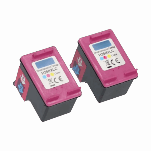 Huismerk HP 300XL (CC644EE) Inktcartridge 2x 3-kleuren Hoge capaciteit - Multipack