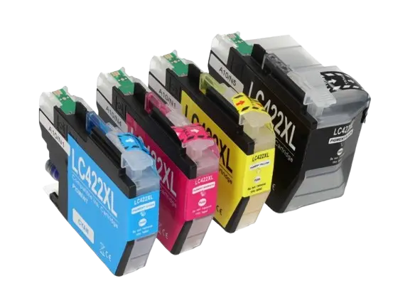 Huismerk Brother LC-422XLVAL Inktcartridge 4-kleuren Multipack Hoge capaciteit