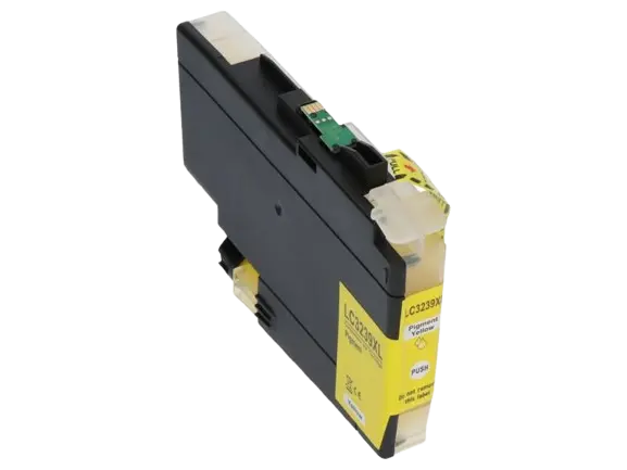 Huismerk Brother LC-3239XLY Inktcartridge Geel Hoge capaciteit