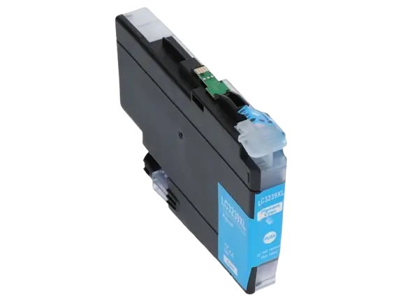 Huismerk Brother LC-3239XLC Inktcartridge Cyaan Hoge capaciteit