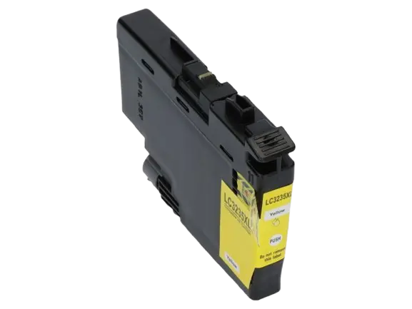 Huismerk Brother LC-3235XLYP Inktcartridge Geel Hoge capaciteit