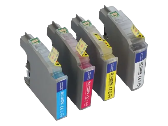 Huismerk Brother LC-123VALBP Inktcartridge 4-kleuren Multipack