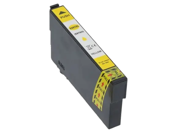 Huismerk Epson 407 (C13T07U440) Inktcartridge Geel
