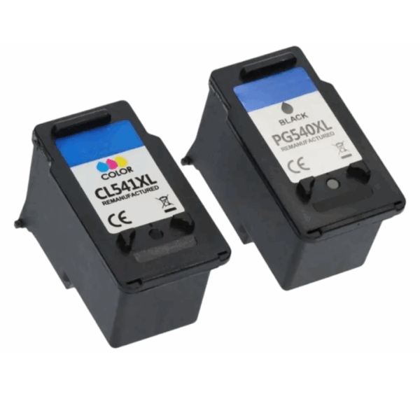 Huismerk Canon PG-540 XL / CL-541 XL Inktcartridge Zwart + 3 kleuren Multipack Hoge capaciteit