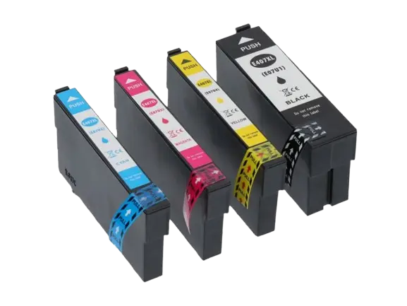 Huismerk Epson 407 (C13T07U41/42/43/440) Inktcartridge 4-kleuren Multipack