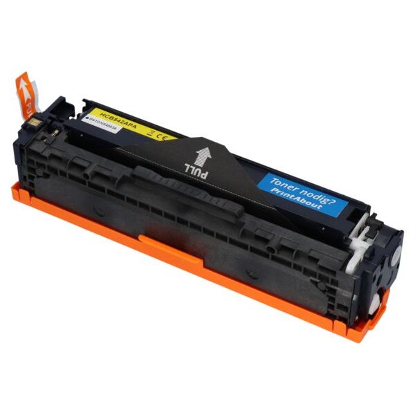 Huismerk HP 125A (CB542A) Toner Geel