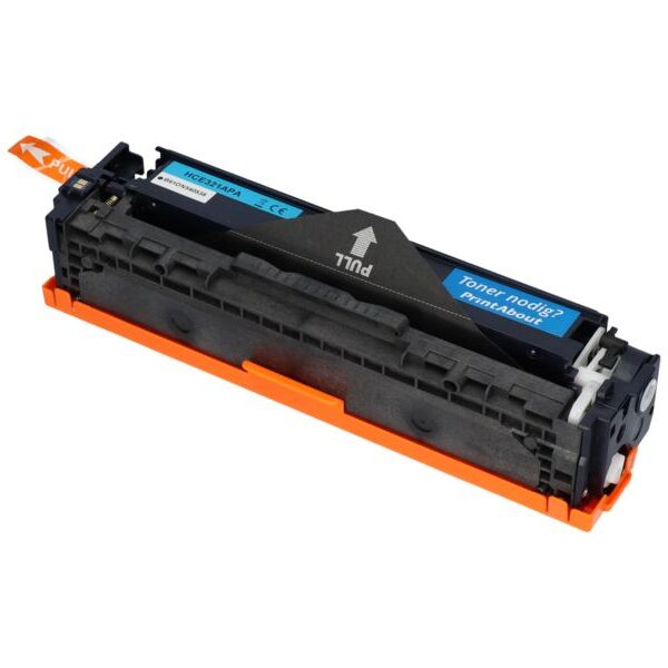 Huismerk HP 128A (CE321A) Toner Cyaan