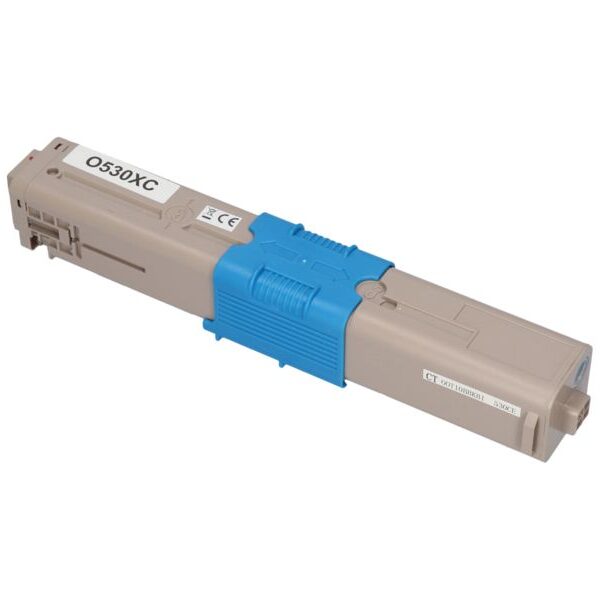 Huismerk OKI 44469724 Toner Cyaan Hoge capaciteit