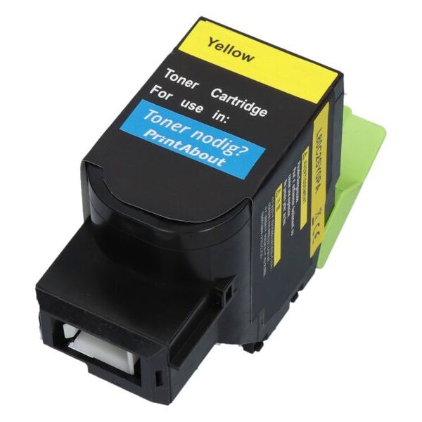 Huismerk Lexmark 80C2SY0 (802S) Toner Geel