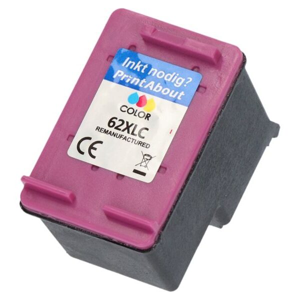 Huismerk HP 62XL (C2P07AE) Inktcartridge 3-kleuren Hoge capaciteit