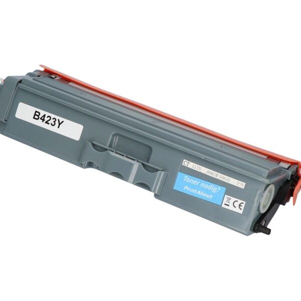 Huismerk Brother TN-423Y Toner Geel Hoge capaciteit