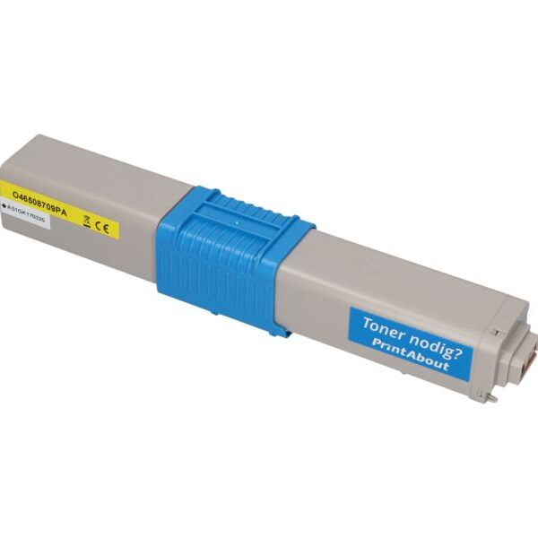 Huismerk OKI 46508709 Toner Geel