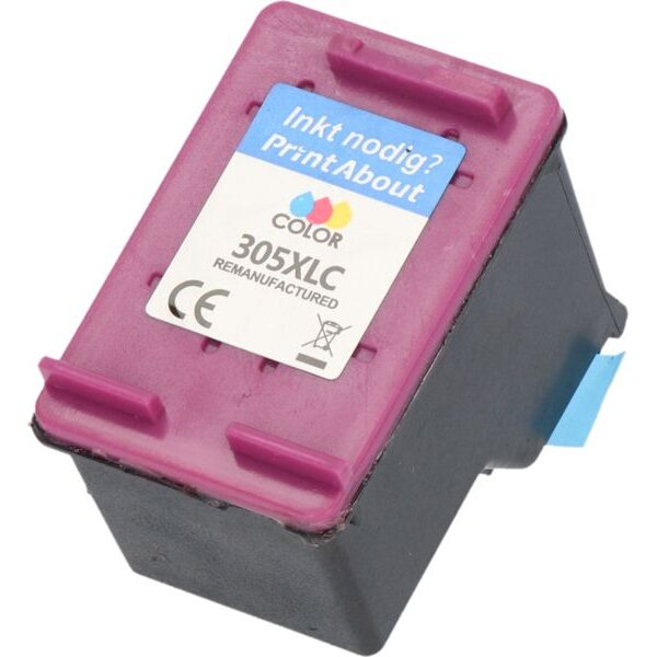 Huismerk HP 305XL (3YM63AE) Inktcartridge 3-kleuren Hoge capaciteit
