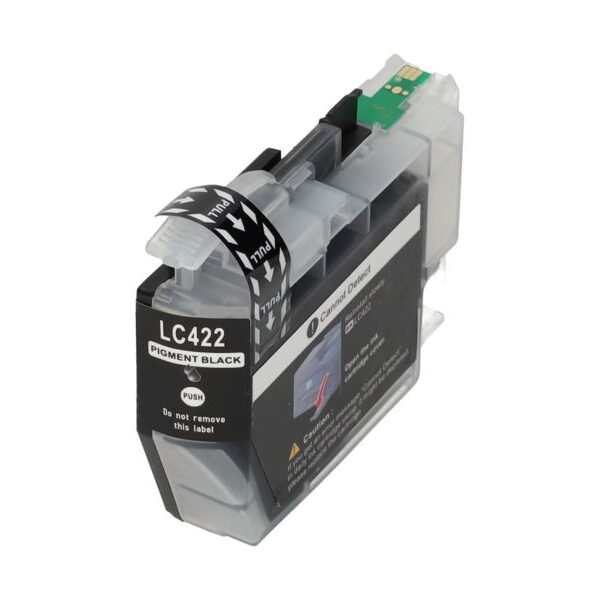 Huismerk Brother LC-422BK Inktcartridge Zwart