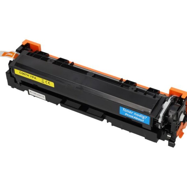 Huismerk Canon 067H Y Toner Geel Hoge capaciteit