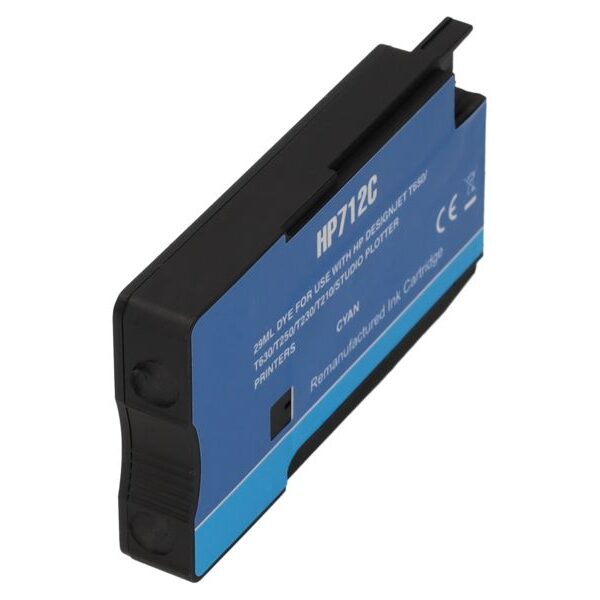 Huismerk HP 712 (3ED67A) Inktcartridge Cyaan