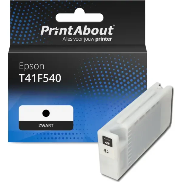 Huismerk Epson T41F540 Inktcartridge Zwart Hoge capaciteit