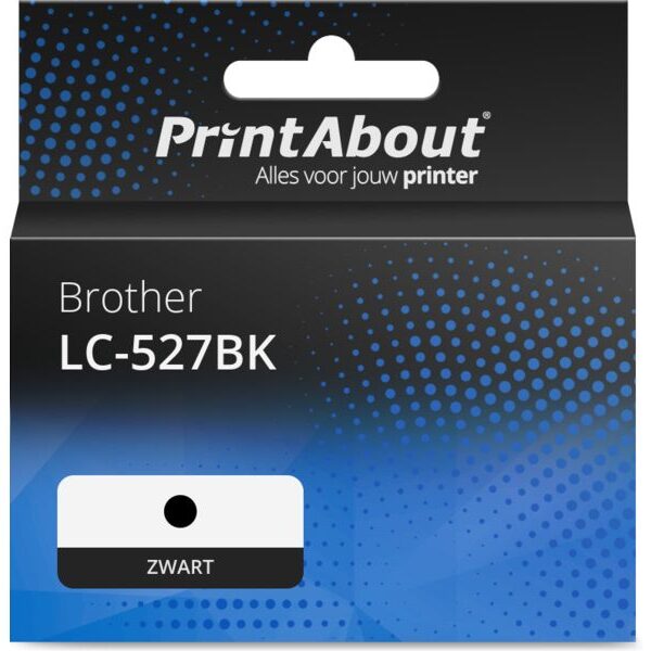 Huismerk Brother LC-527BK Inktcartridge Zwart