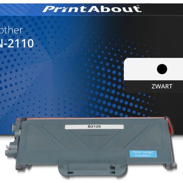 Huismerk Brother TN-2110 Toner Zwart