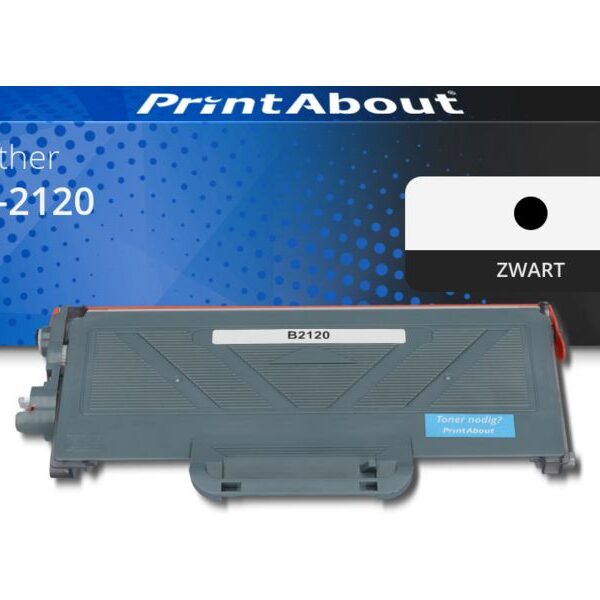 Huismerk Brother TN-2120 Toner Zwart Hoge capaciteit
