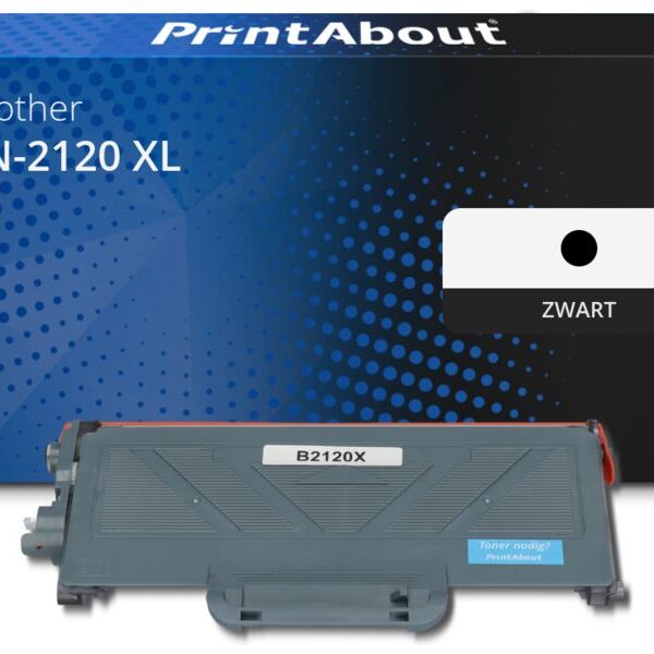 Huismerk Brother TN-2120 XL Toner Zwart Extra hoge capaciteit