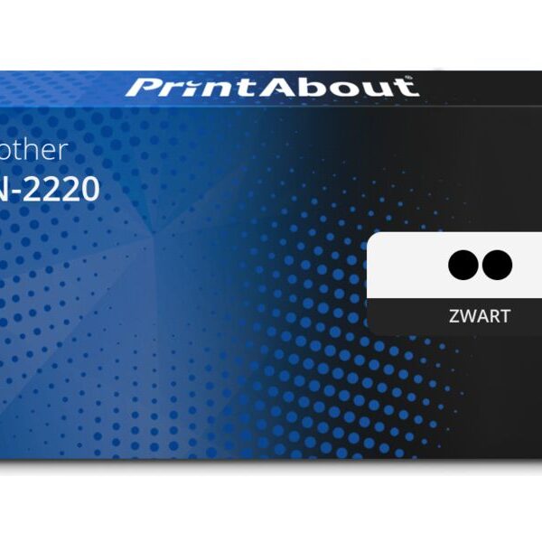Huismerk Brother TN-2220 Toner 2x Zwart Hoge capaciteit - Multipack