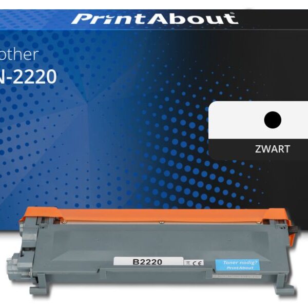 Huismerk Brother TN-2220 Toner Zwart Hoge capaciteit