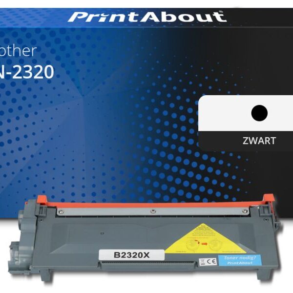 Huismerk Brother TN-2320 Toner Zwart Extra hoge capaciteit