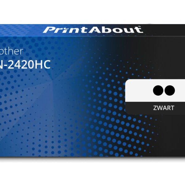 Huismerk Brother TN-2420HC Toner 2x Zwart Extra hoge capaciteit - Multipack