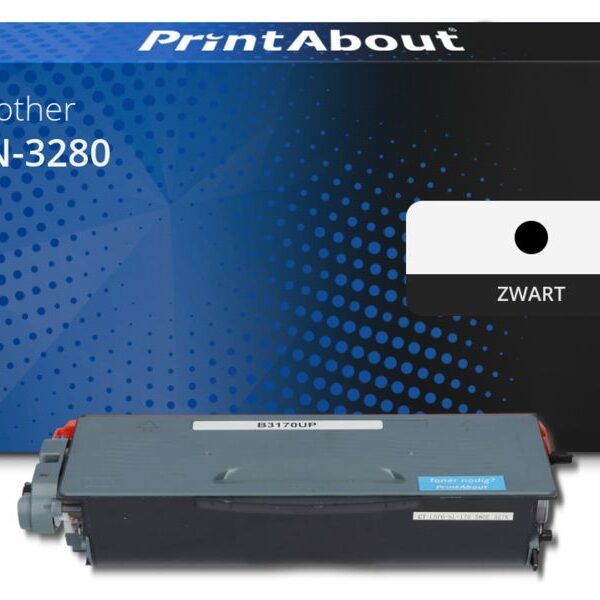 Huismerk Brother TN-3280 Toner Zwart Hoge capaciteit