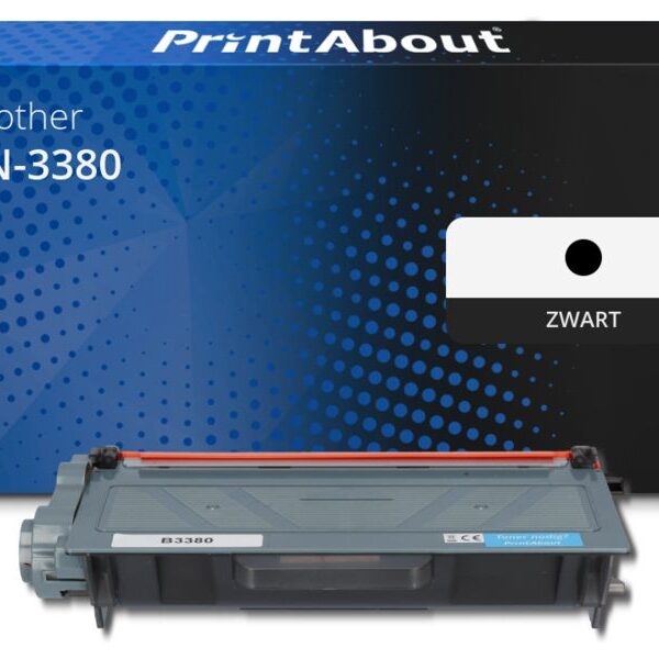 Huismerk Brother TN-3380 Toner Zwart Hoge capaciteit