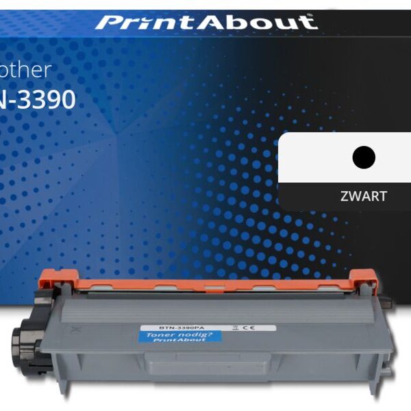 Huismerk Brother TN-3390 Toner Zwart Extra hoge capaciteit
