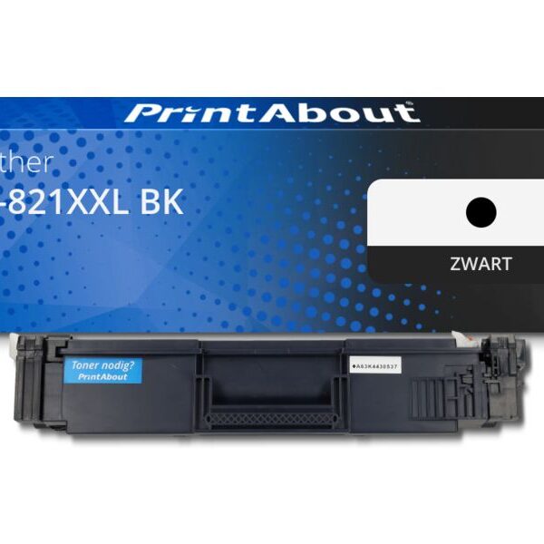 Huismerk Brother TN-821XXL BK Toner Zwart Extra hoge capaciteit