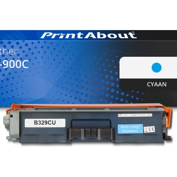 Huismerk Brother TN-900C Toner Cyaan
