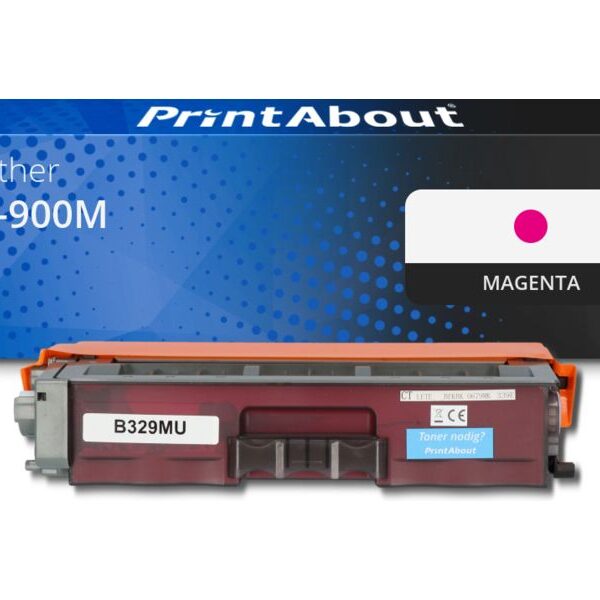 Huismerk Brother TN-900M Toner Magenta