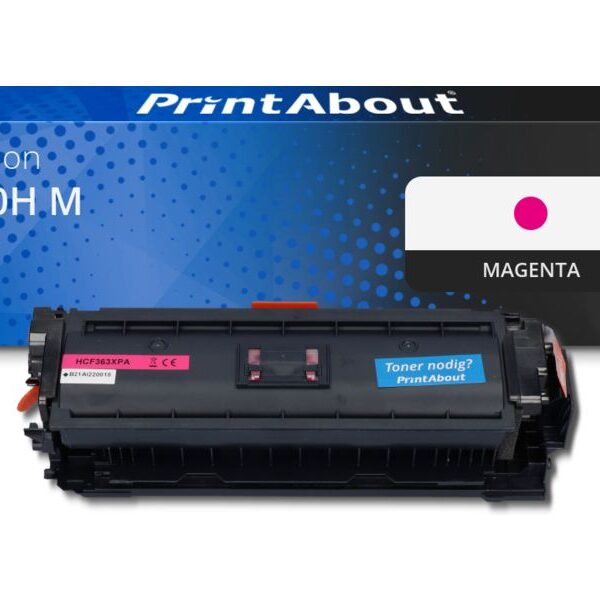 Huismerk Canon 040H M Toner Magenta Hoge capaciteit