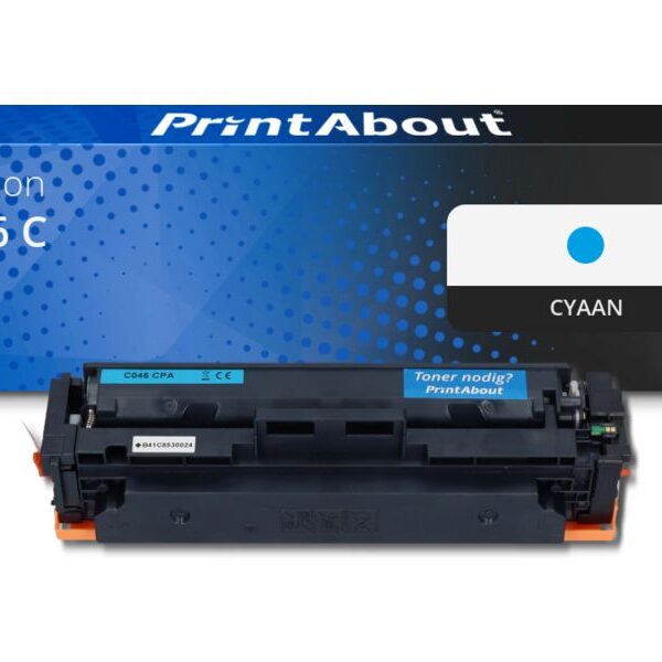 Huismerk Canon 046 C Toner Cyaan