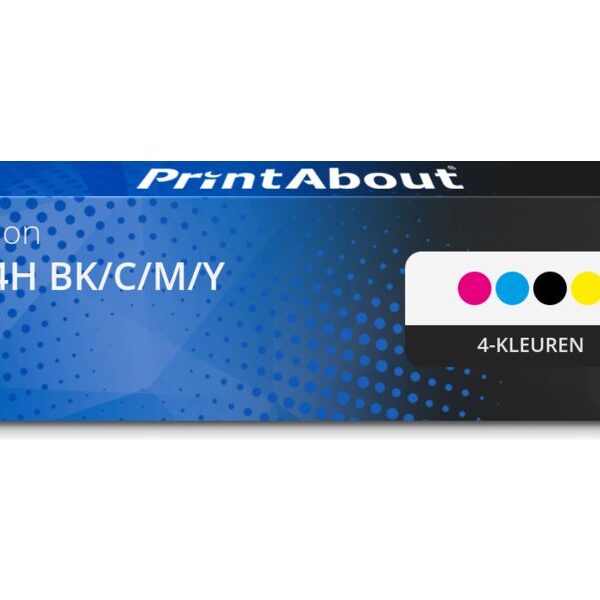 Huismerk Canon 064H BK/C/M/Y Toner 4-kleuren Multipack Hoge capaciteit