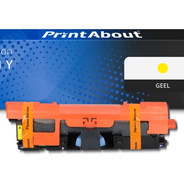 Huismerk Canon 701 Y Toner Geel