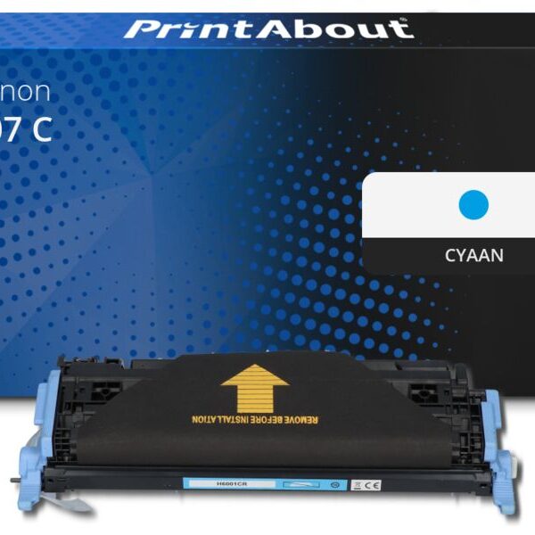Huismerk Canon 707 C Toner Cyaan